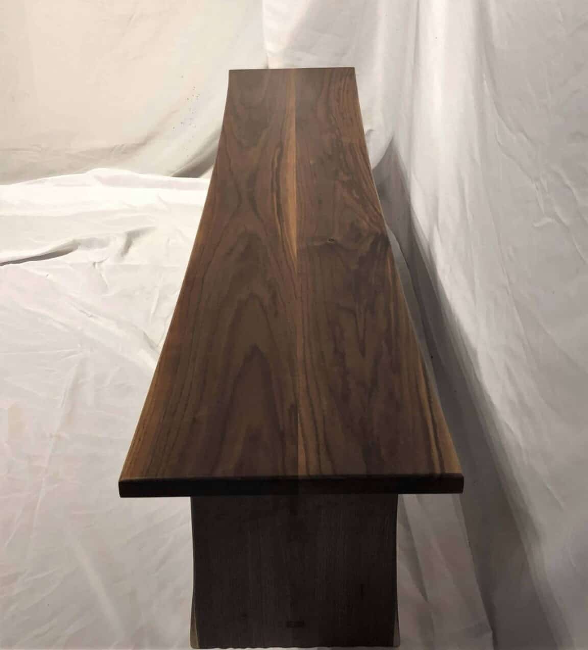 Black Walnut Dining Bench - Image 3