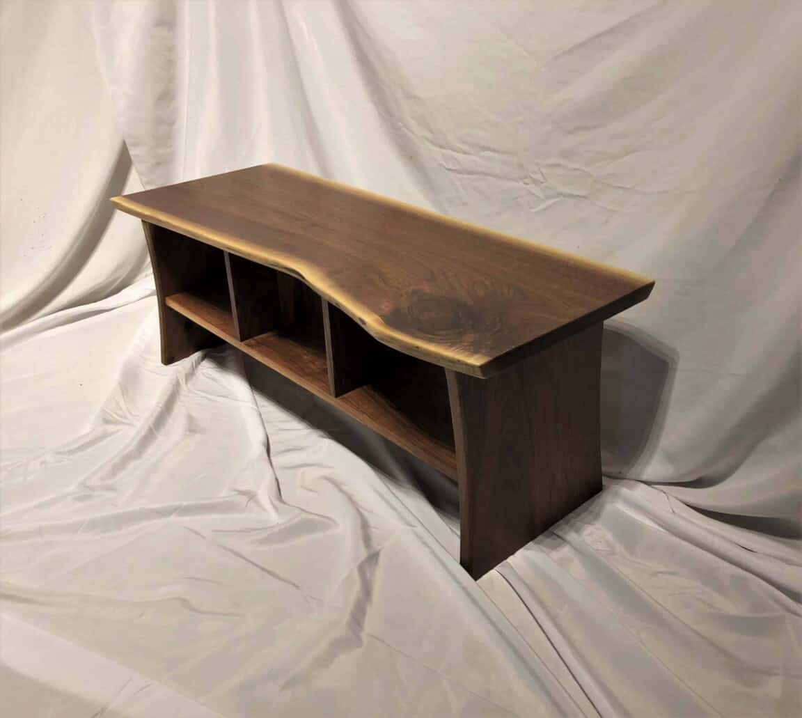 Black Walnut Live-Edge Coffee Table