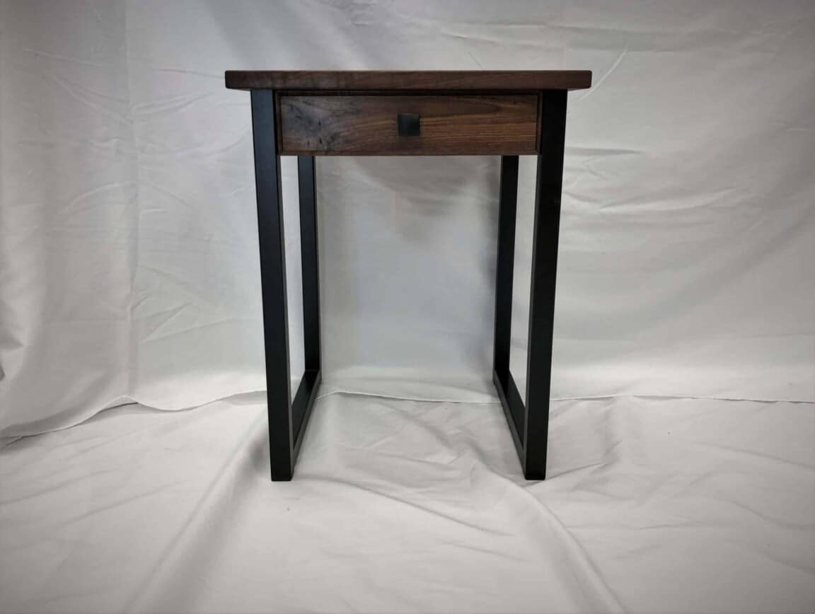 Minimalist-Industrial Side Table - Image 4
