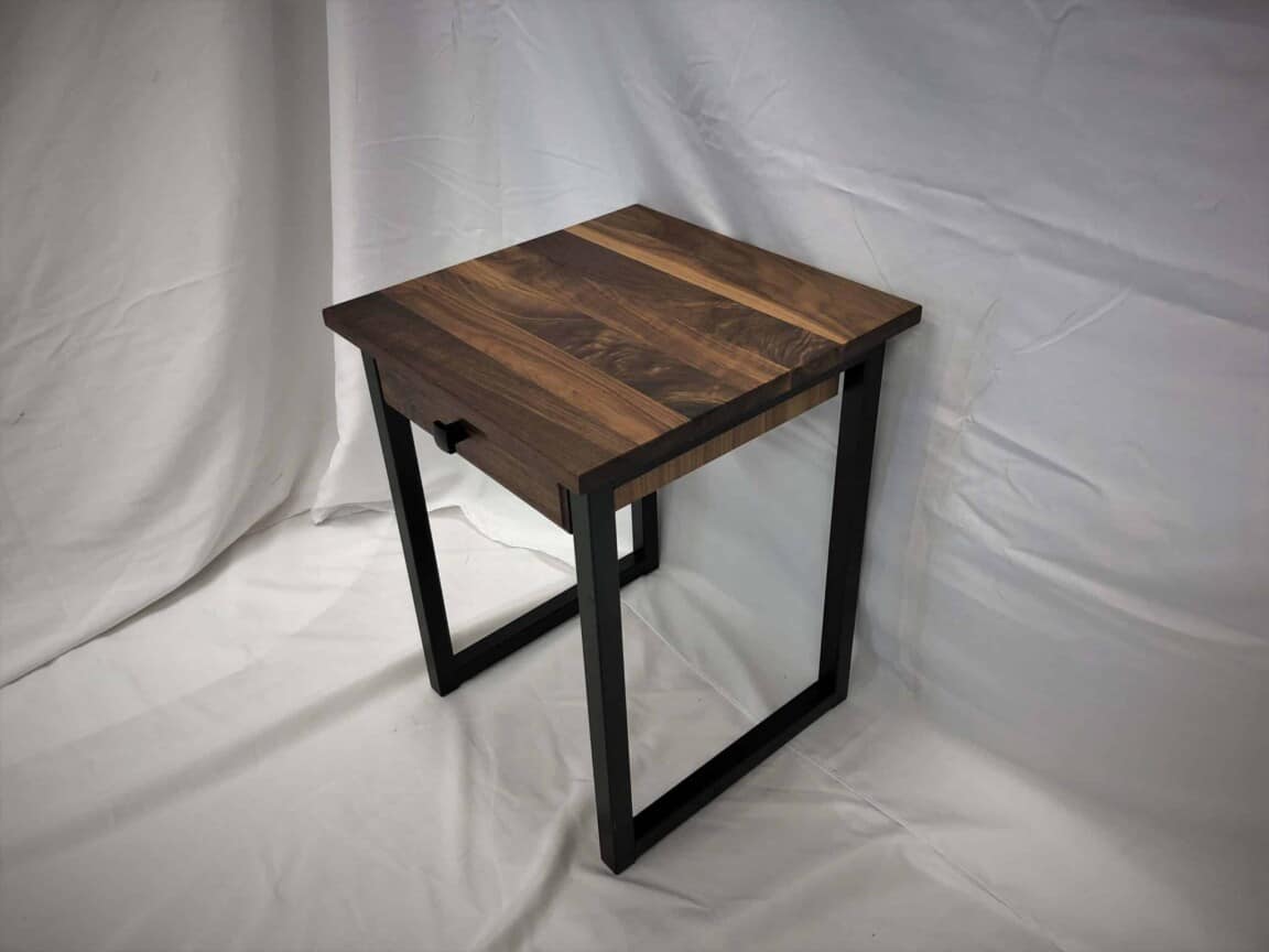 Minimalist-Industrial Side Table