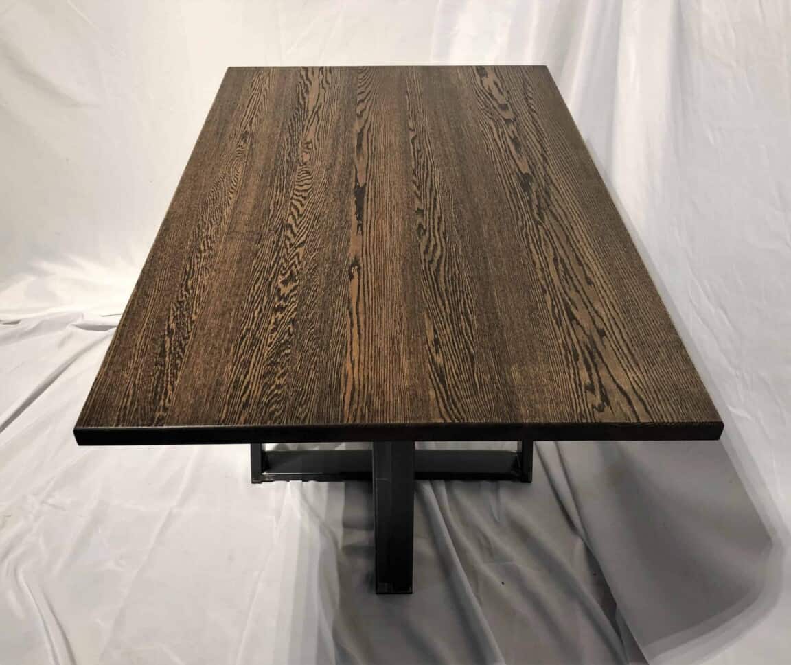 Modern-Industrial Dining Table - Image 5