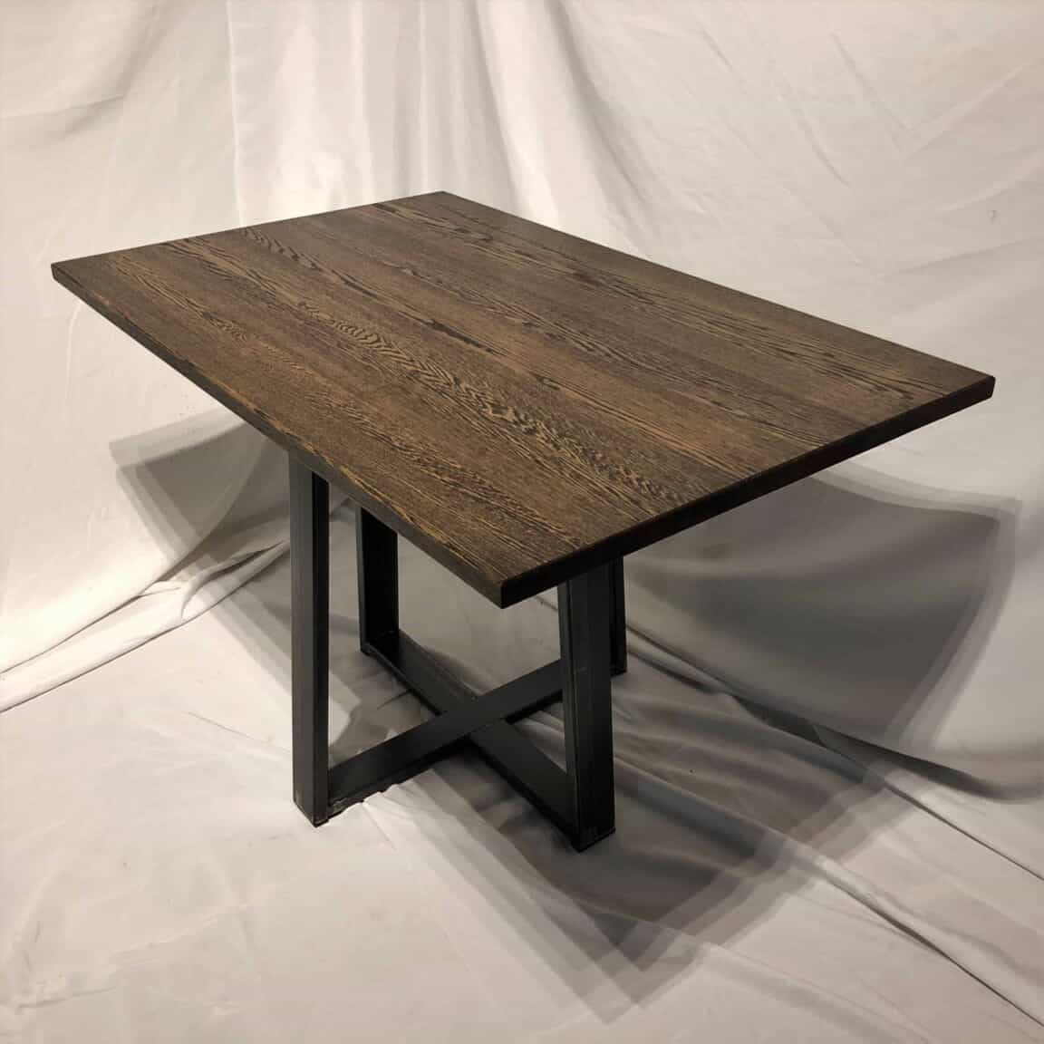 Modern-Industrial Dining Table - Image 4