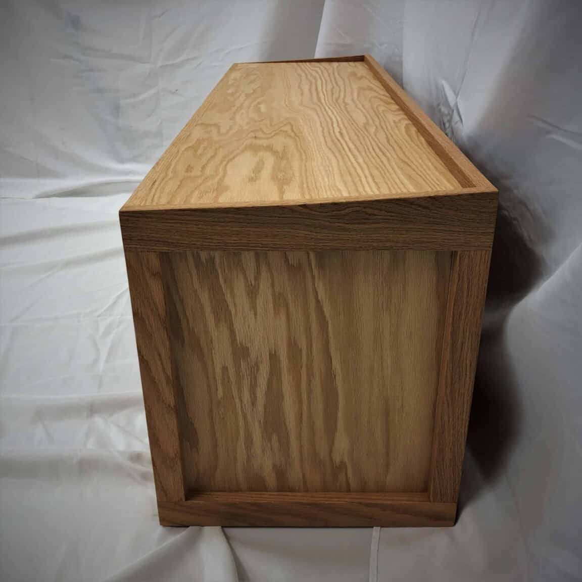 Red Oak Cubbie Bench - Image 4