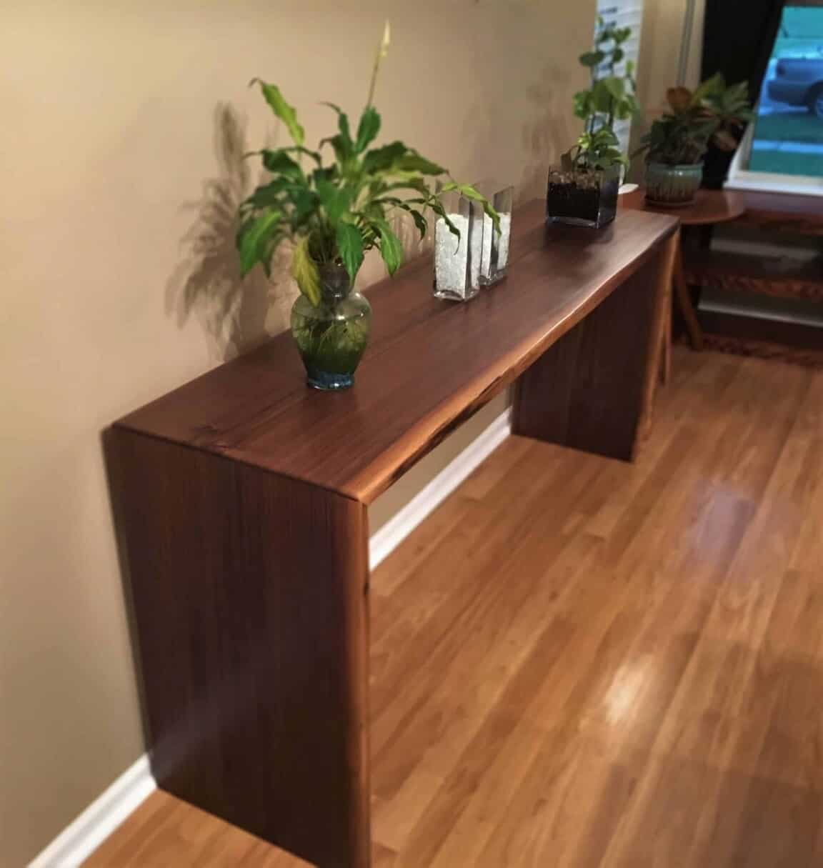 Hinsdale Black Walnut Console Table - Image 2
