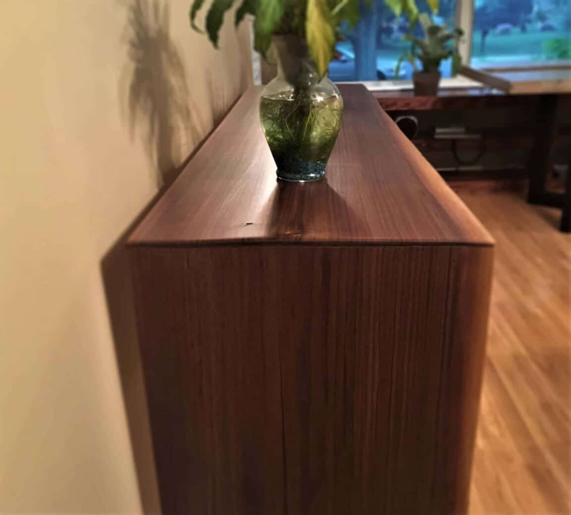 Hinsdale Black Walnut Console Table - Image 4
