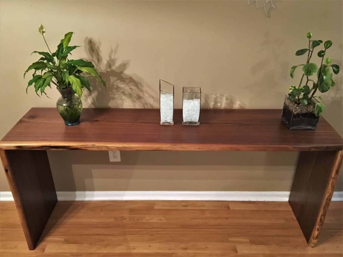 Hinsdale Black Walnut Console Table - Image 3