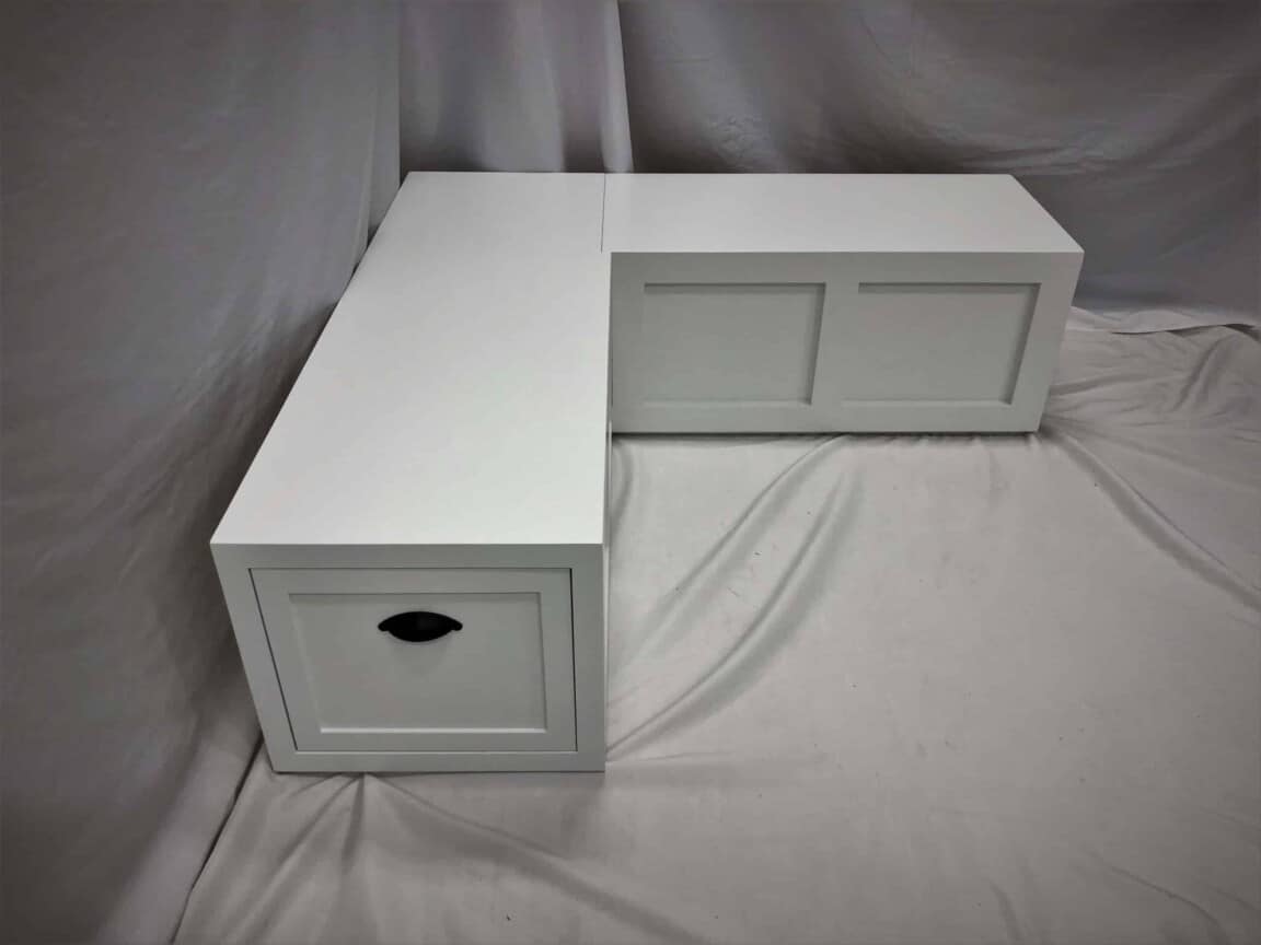 Shaker Corner Banquette w/ Drawer Storage - Image 3