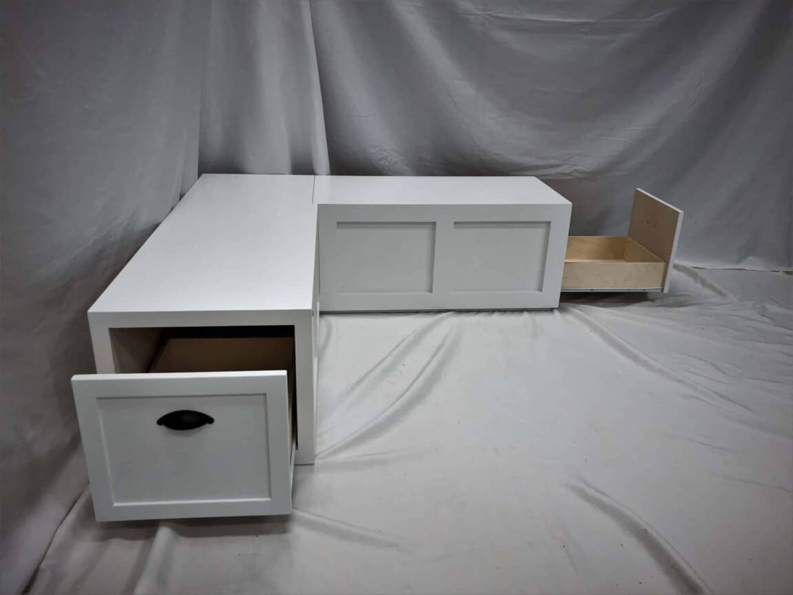 Shaker Corner Banquette w/ Drawer Storage - Image 4