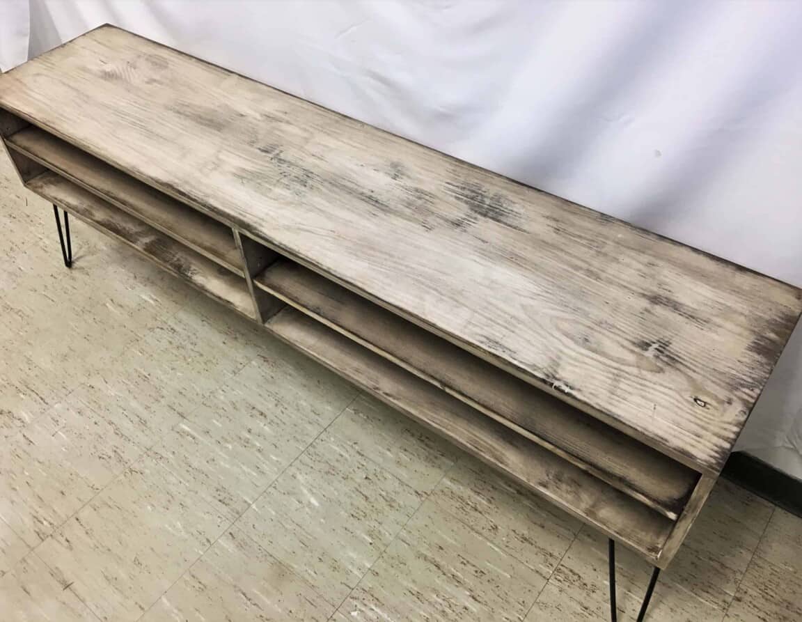 Alexander Distressed Media Console - Image 4