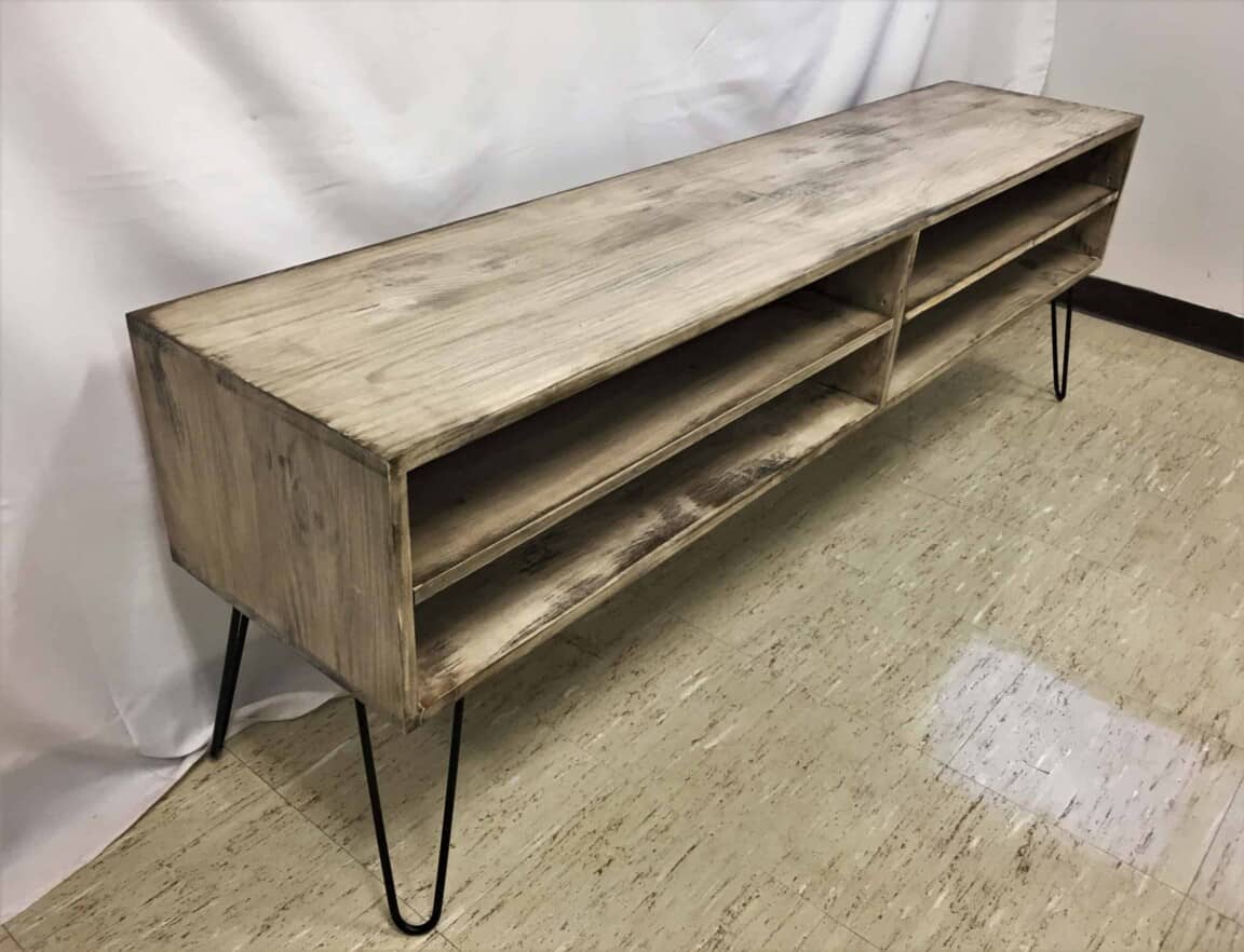 Alexander Distressed Media Console - Image 3